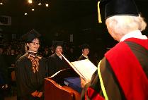 2013학년도 학위수여식 성적우수 수상 기념