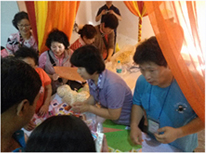 신라방행사장 세번째 사진