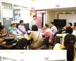 현지 기업인 정병영님 사진