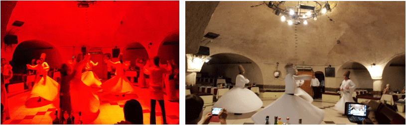 벨리댄스와 세마춤 관람